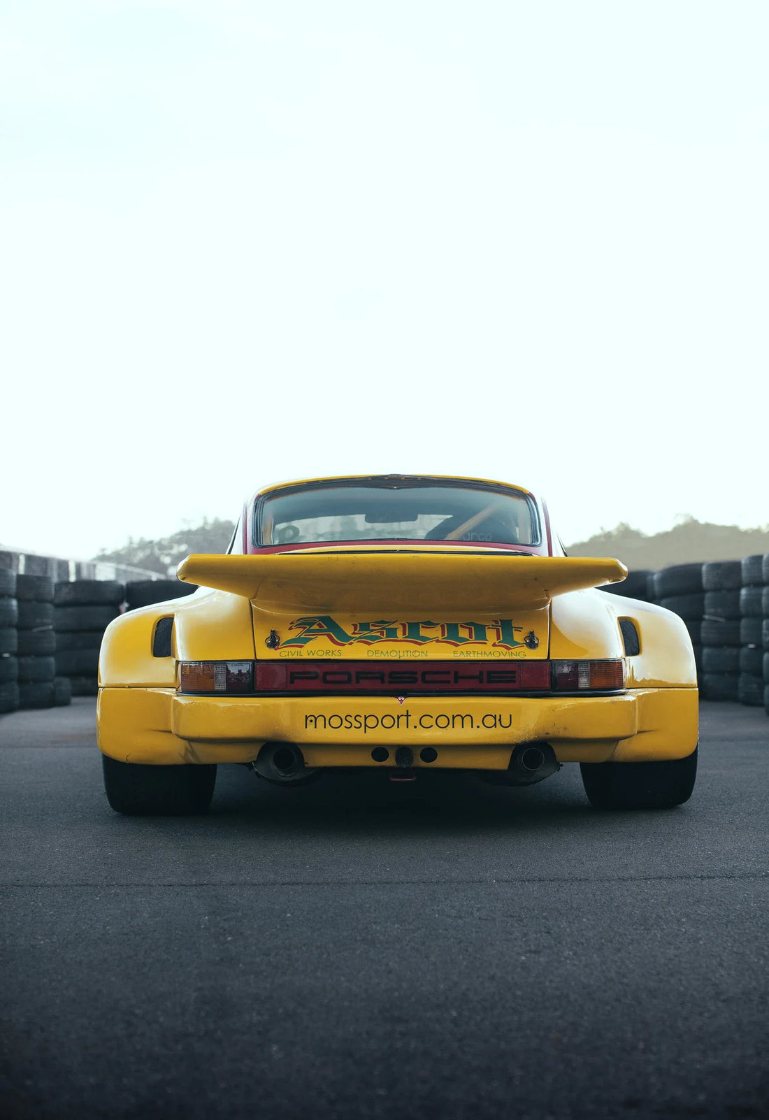 Porsche RSR historic race car