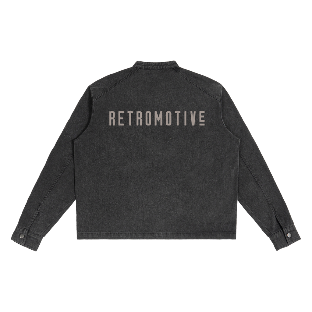 RETROMOTIVE VINTAGE WASHED DENIM JACKET