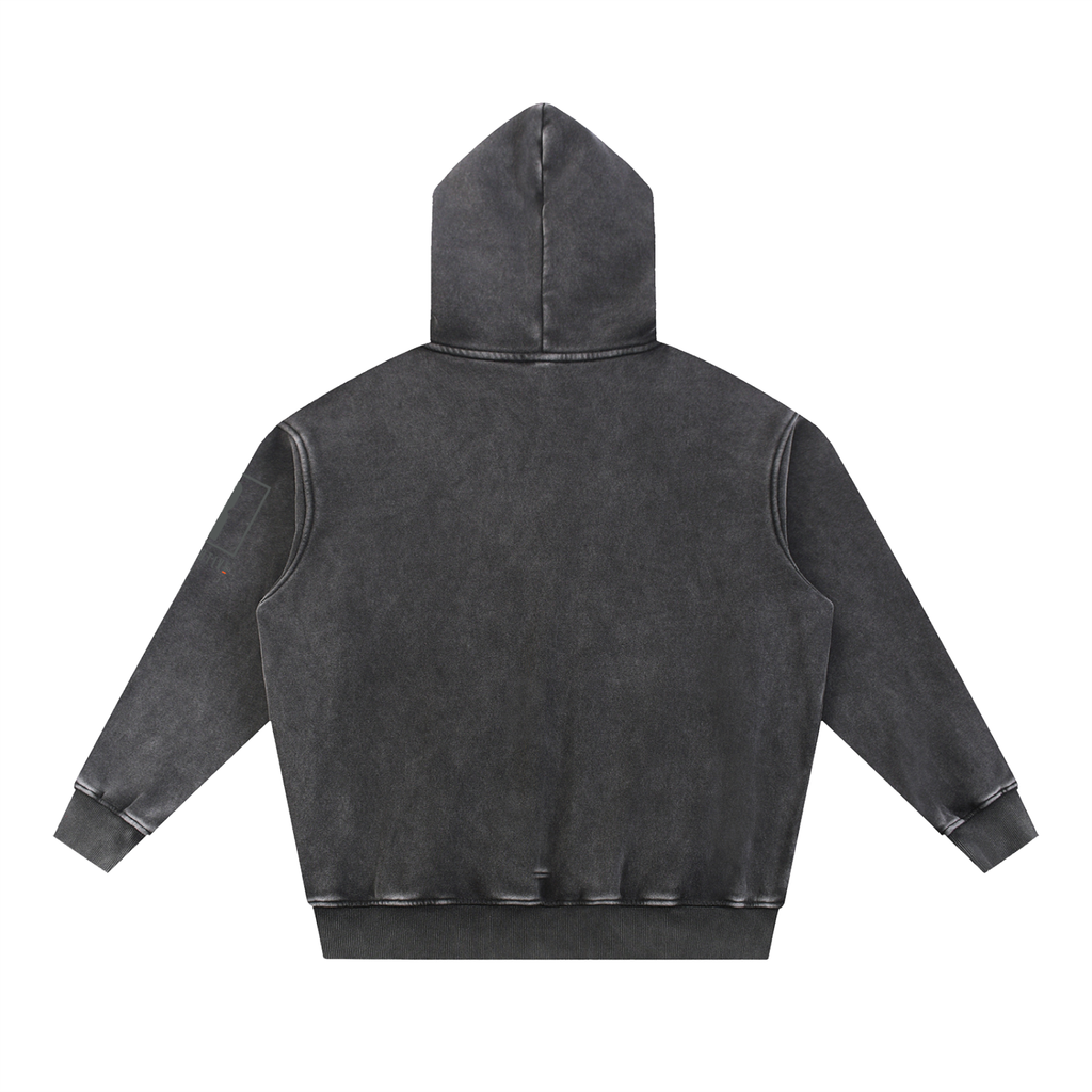 DRIVING STORIES SNOW WASH OVERSIZED HOODIE