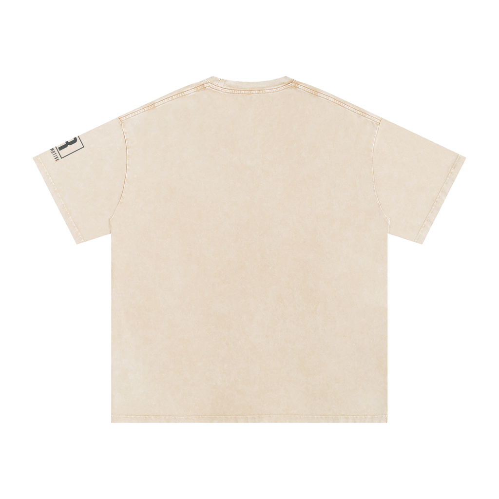 DRIVING STORIES SNOW WASH OVERSIZED TEE