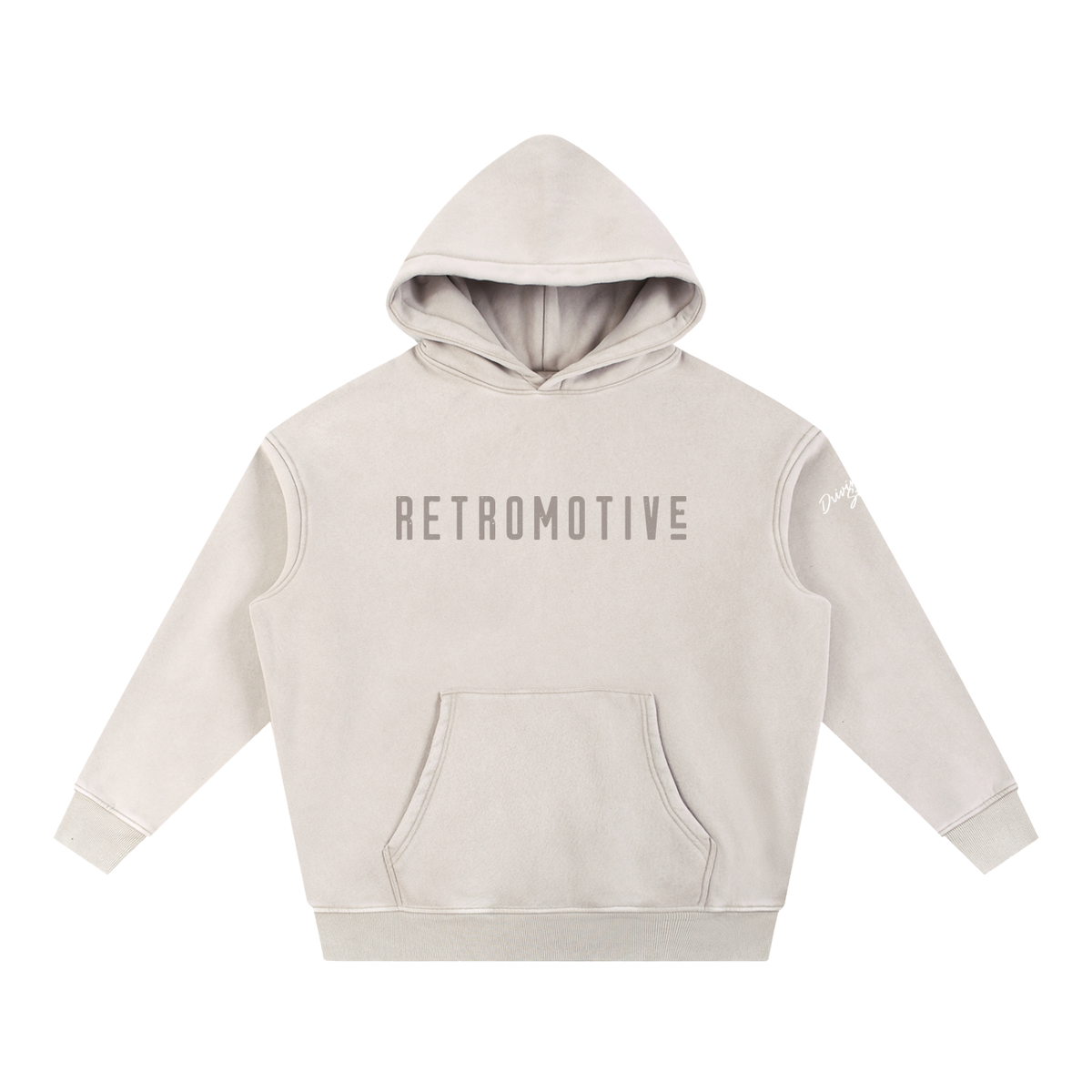 RETROMOTIVE SNOW WASH OVERSIZED HOODIE