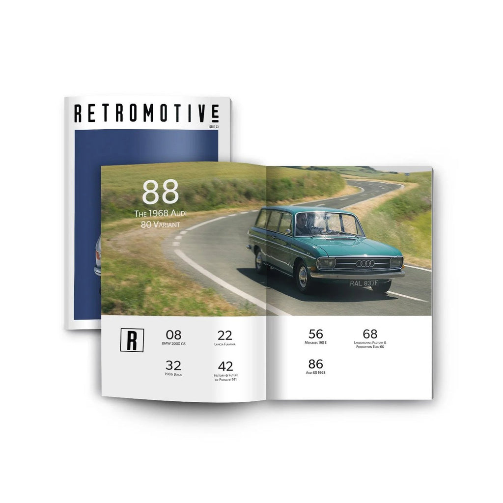 REtromotive Volume 24 inside spread Article 88