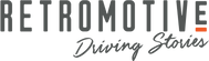 Logo of Retromotive with the tagline 'Driving Stories' 