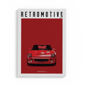 Retromotive Magazine Volume 16 — classic car magazine cover featuring Toyota MR-2, NART Spyder, Brabus and Icon 917K