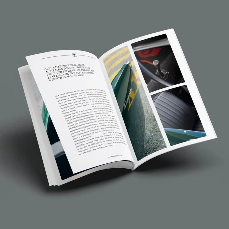 Retromotive Volume 17 inner spread