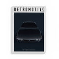Retromotive Magazine Volume 2 — classic car magazine cover featuring Peugeot 205 GTI, DeTomaso Mangusta and Lotus 11