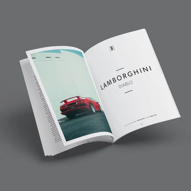Retromotive Volume 5 Lamborghini article