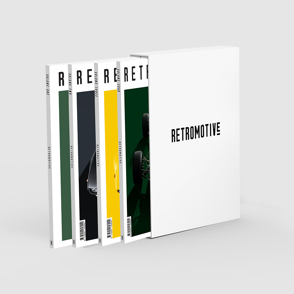 Retromotive Collector's Set Volumes 21–24 — classic and enthusiast car magazine bundle, made and published in Australia