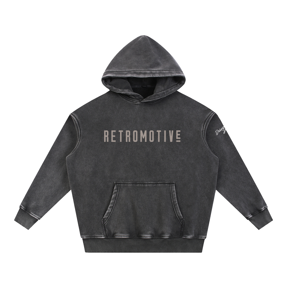RETROMOTIVE SNOW WASH OVERSIZED HOODIE