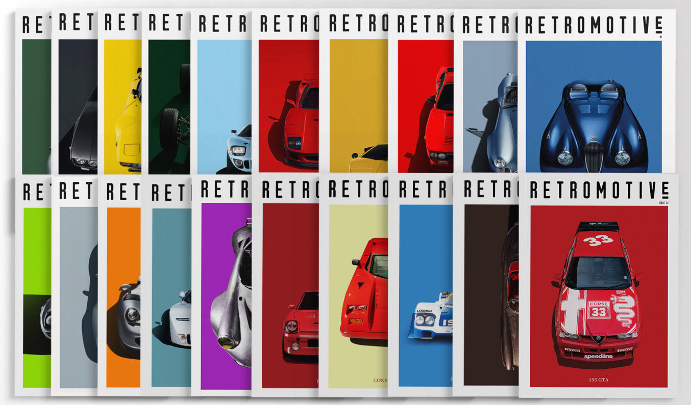 Selected Retromotive magazine covers from the archive
